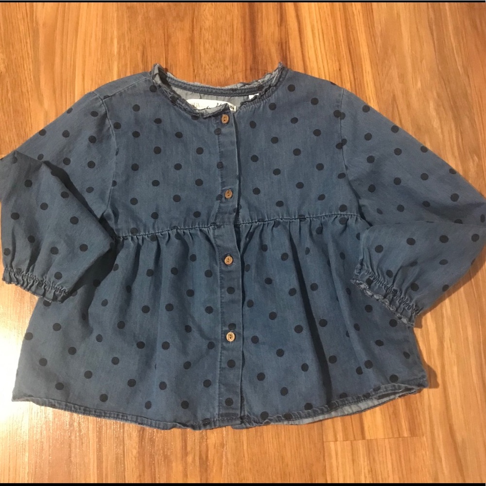 Zara Toddler Denim Shirt